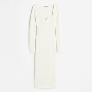 H&M bouclé knit dress